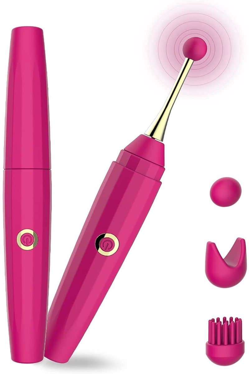 Vitdipy - Vibrators voor Vrouwen - Pinpoint Vibrator - Sex toys - Clitoris stimulator - Mini Vibrator - Vibrator orgasme pen - Vibrators voor Vrouwen en koppels - Roze — afbeelding 1