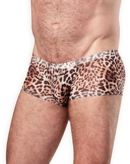Amorable - Transparante Luipaard Heren Short - Panterprint M/L — thumbnail 1