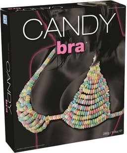 Candy bra - snoep bh - fetish - bondage - eetbare bh - 280 gram / sex / erotiek toys — thumbnail 1
