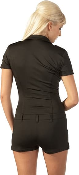 Cottelli Collection – Sexy Politie Outfit met Politie Embleem voor Spannende Aanvaringen – Maat L – Zwart — thumbnail 3
