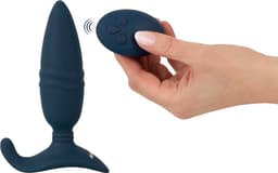 Remote Control Thrusting Butt Plug met Vibratie - Stotende Prostaat Vibrator met afstandsbediening — thumbnail 6