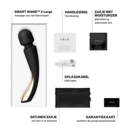 LELO SMART WAND 2 Large – Massageapparaat – 10 Genotsinstellingen – Black — thumbnail 2