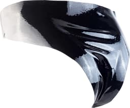 BamBella® - 100% LATEX string heren - Maat S/M -BDSM SM sexy glans ondergoed Zwart voor mannen — thumbnail 5