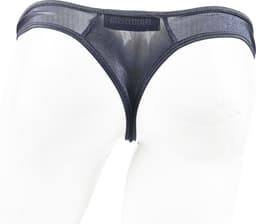 BamBella® - Sexy bondage Lingerie Heren S/M - Zwart mannen ondergoed open kruis slip — thumbnail 3