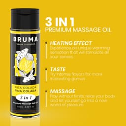 Premium Heat Effect Massageolie Pina Colada — thumbnail 3