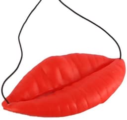 Allecto - sausage mouth decor - grappige lippen - 2x set - voor Halloween — thumbnail 4