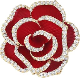 Vintage Elegant Uniek, Bloem Band Kruk, Mode Strass Krug, Pin Kleding, Accessoires Sieraden Geschenken — thumbnail 1