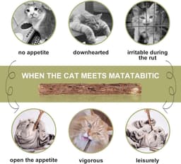 Palitos de Mascar Para Gatos, Masticar Palos Gato Ratones Para Gatos Paras Jugar Juguetes Paray Gato Divertidos Palitos Paras Con Hierba Gatera Palito Paray Masticar Juguete Juguetes del Catnip — thumbnail 2
