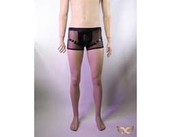 MySecretNL Shadow Strap - Low Waist Slip met Riempjes - Zwart - One Size