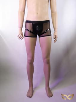 MySecretNL Shadow Strap - Low Waist Slip met Riempjes - Zwart - One Size — thumbnail 1