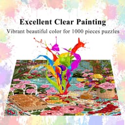 Puzzel voor volwassenen, 1000 stukjes, Tuinfeest — thumbnail 4