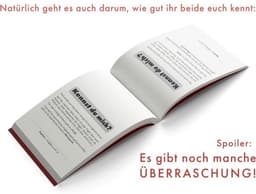 XXL Duelboek Koppels - Spelletjes Partner - Samen Plezier - 144 Pagina's Vulling - 21 x 148 cm - rood — thumbnail 2