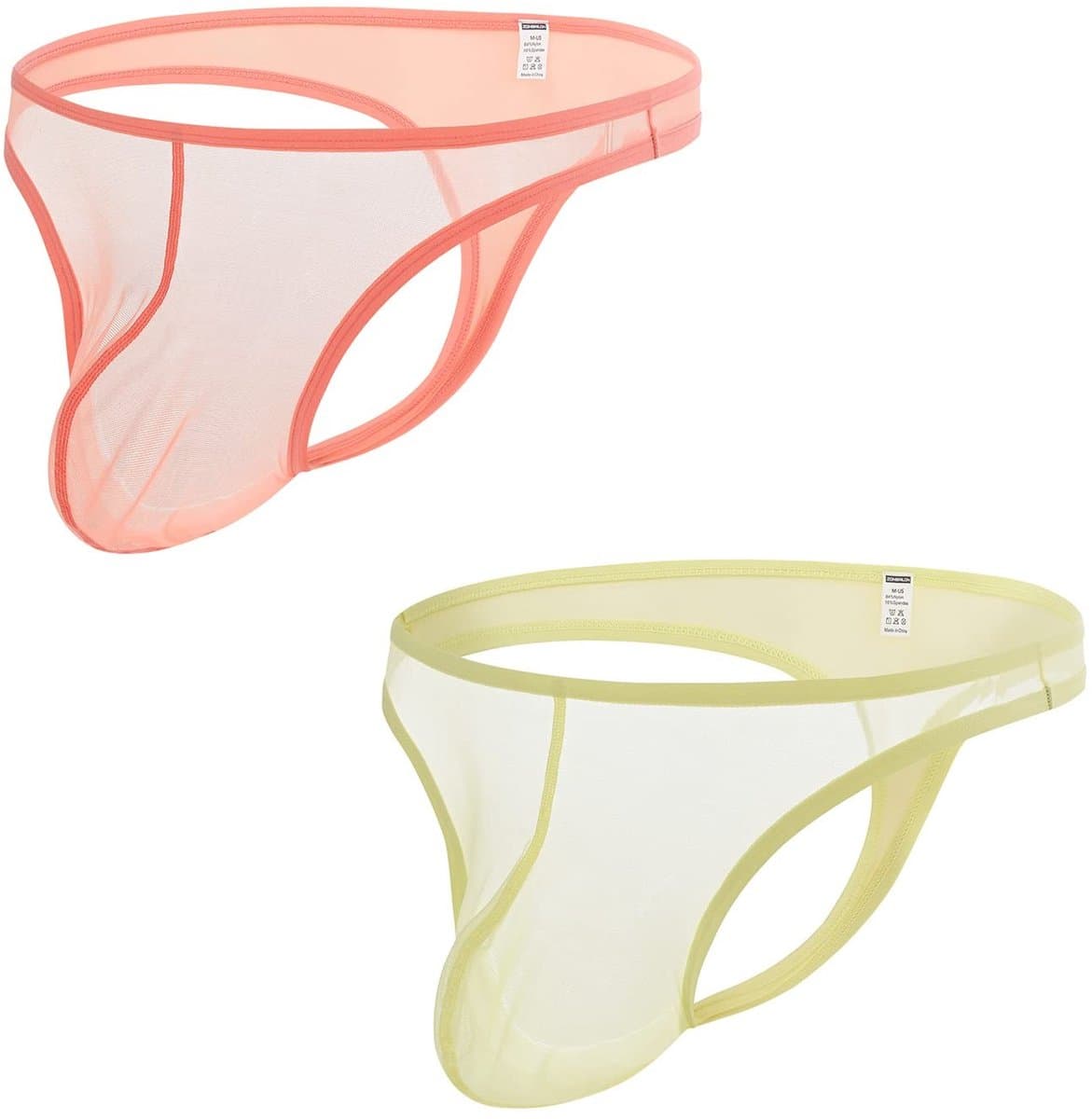 Dailygoods- Jockstrap met 3D-zak - Heren Tanga-ondergoed - Mesh Design - Transparant - Comfortabel - Ademend Materiaal — afbeelding 1