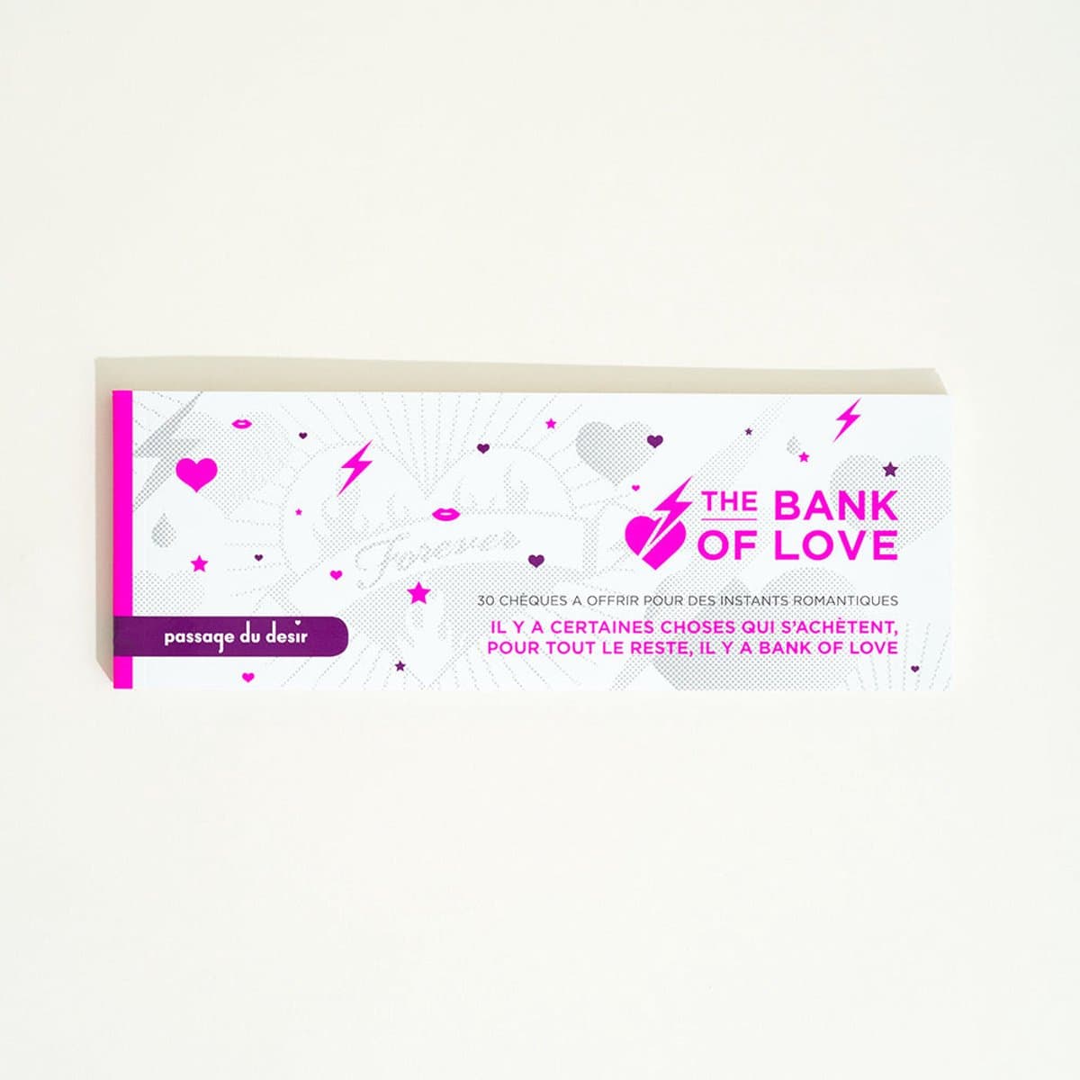 Chequeboekje Bank of Love — afbeelding 1