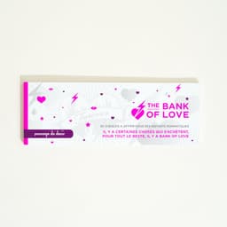 Chequeboekje Bank of Love — thumbnail 1