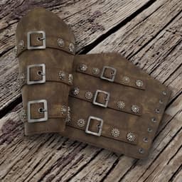 LARP harnassen - handgemaakt volnerf leer - middeleeuws design - ideaal voor themafeesten - ShopVlot — thumbnail 4
