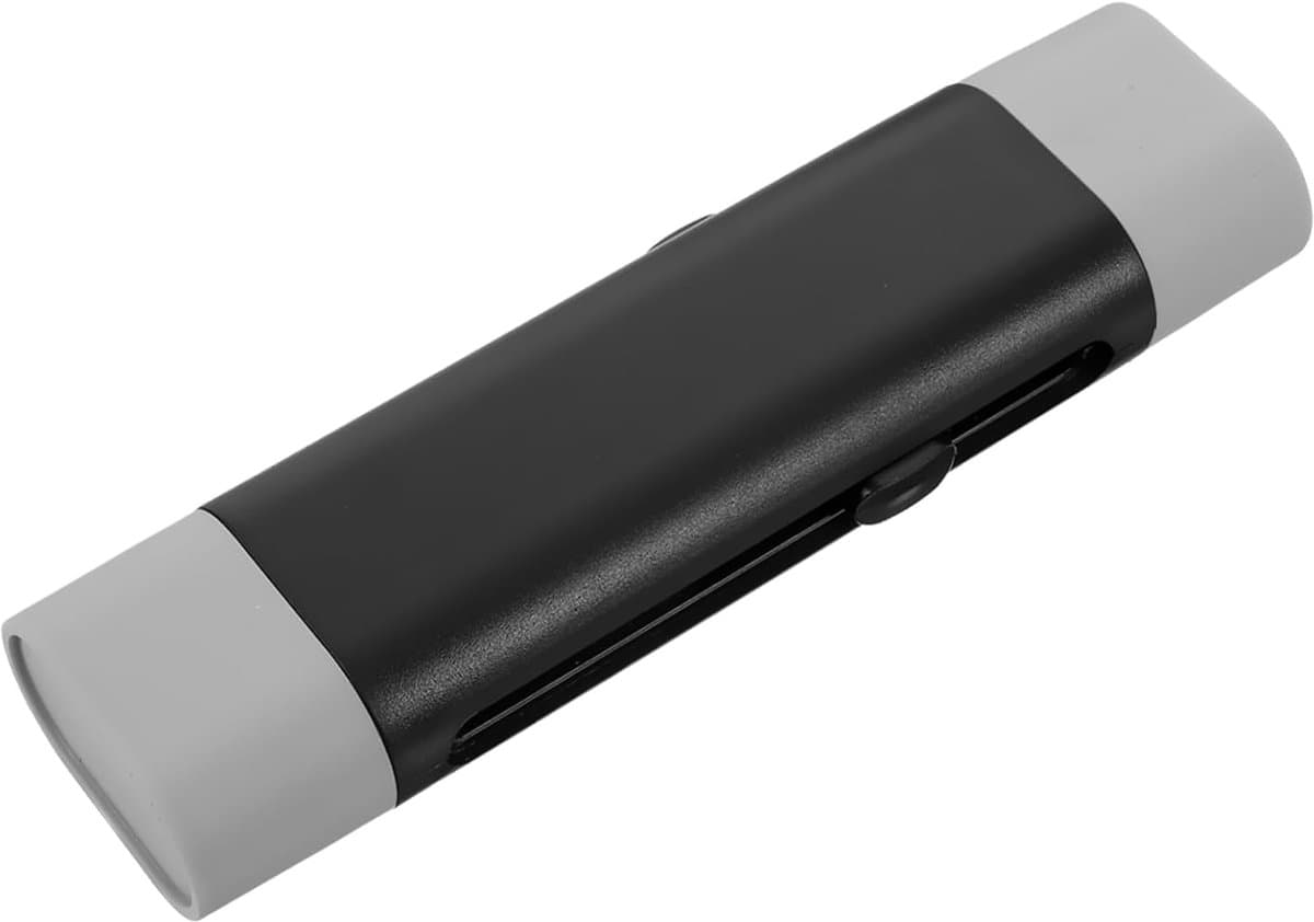 Snaar Reiniger - Instrument Onderhoud - Muziek Instrumenten - Dubbelzijdig Ontwerp - 12.8 cm - Zwart — afbeelding 1