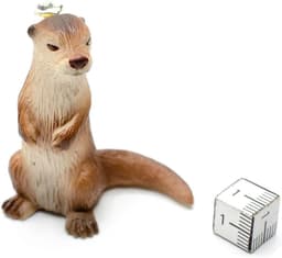 Otter Staande broche Marder Watermarter Zeeotter gebogen staart — thumbnail 2