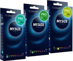 MY.SIZE PRO Condoom maat 0,1,2-45,47,49 mm, 3x10 condooms - pasvorm en een geschikte maat voor iedereen — thumbnail 1
