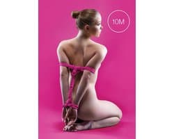 OUCH! – Japanse Bondage Touw voor de Wildste Fantasieën 10 Meter – Roze