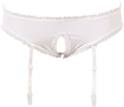 Cottelli Collection – Stout School Meisje Set met Rok en Top voor Ondeugende Meiden – Maat M – Wit — thumbnail 9