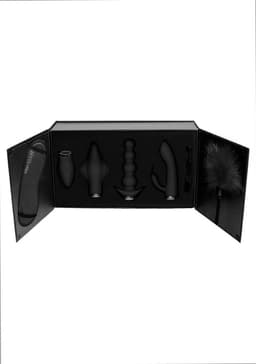Shots - Switch Pleasure Kit #6 - Vibrator met Verschillende Opzet Stukken black — thumbnail 11