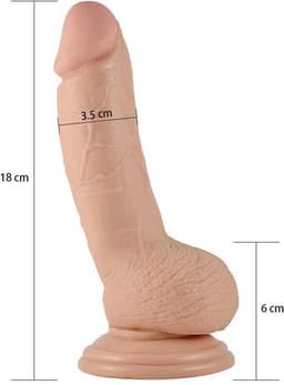 LOVETOY Dildo Real Extreme 7 Flesh — thumbnail 4