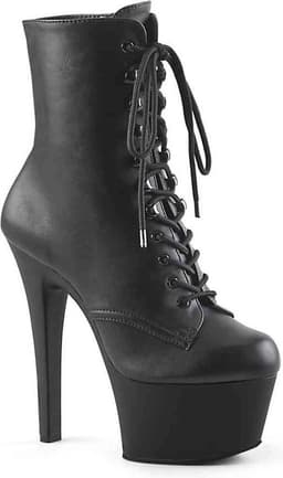 Pleaser - ASPIRE-1020 Plateau Laarzen, Paaldans schoenen - Paaldans schoenen - 39 Shoes - Zwart — thumbnail 1