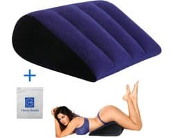 Heuts Goods Sex Kussen® - Sex Kussen - Triangle - Sex Meubel - Sex Pillow - Seksspeeltjes voor koppel - Opblaasbaar Seks Kussen - Voor Mannen & Vrouwen - Seksspeeltjes