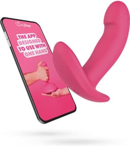 EasyConnect - EasyToys - Draagbare Vibrator Ivy via App - Sex Toys voor Vrouwen - Vibrators voor Vrouwen - Sex Toys voor Mannen - Sex Toys voor Mannen - Prostaat Vibrator voor Mannen - Vibrator - Vibrator voor Koppels - Buttplugs - Roze — thumbnail 1