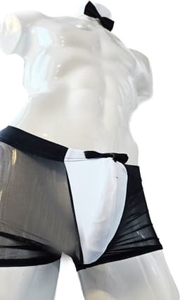 BamBella® - L/XL Stripper set Man - Gigolo broek kostuum sexy lingerie man heren Strip valentijn kleding — thumbnail 2