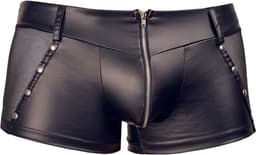 Wetlook Shorts met Studs en Inzetstukken — thumbnail 5