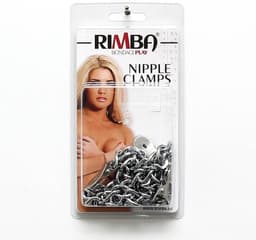 Rimba Bondage Play - Tepel En schaamlip klemmen Met Ketting — thumbnail 5