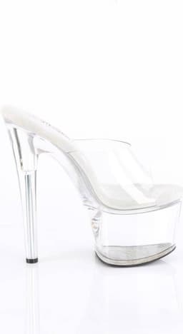 Pleaser - PASSION-701 Muiltjes - US 7 - 37 Shoes - Transparant — thumbnail 2