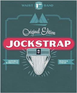 MM Sports The Original Swimmer/Jogger Jockstrap 1 inch Red - MAAT M - Heren Ondergoed - Jockstrap voor Man - Mannen Jock — thumbnail 2