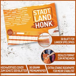 Gezellig Stad, Land, Rivier Spel voor het Gehele Gezin - 50 Vellen voor Eindeloos Speelplezier — thumbnail 5