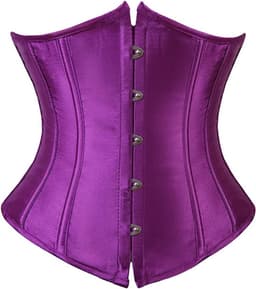 Sexy Overbust Korset met Vetersluiting voor Dames | Bodyshaper en Corset Top — thumbnail 1