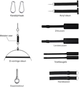 VIN® Sex Schommel - Sex Swing Extra Stevig – Seksschommel – Seksspeeltjes voor Koppel – Seks Schommel BDSM – Erotiek Toys - Sex Sling – Love Swing – Discreet Verpakt – Zwart — thumbnail 2