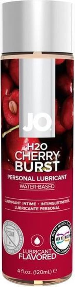 System JO – H2O Glijmiddel – Cherry Burst 120 ml — thumbnail 3