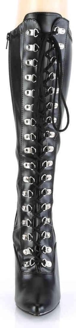 Pleaser - SEDUCE-2024 Kniehoge laarzen - US 12 - 42 Shoes - Zwart — thumbnail 2