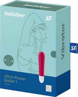 Satisfyer, minivibrator, 'Ultra Power Bullet 1', 10,5 cm, waterdicht, oplaadbaar, medische siliconen — thumbnail 3
