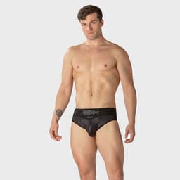 WOH microfiber herenslip night universe zwart II — thumbnail 2