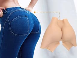 Bodysuit (kort model) - brede heupen en ronde billen - Crossdresser - Transgender - Mastectomie - Wearable body - kunstvagina - Femboy - Cosplay - vagina - 100% hypoallergene medische siliconen - Body4Everybody — thumbnail 2