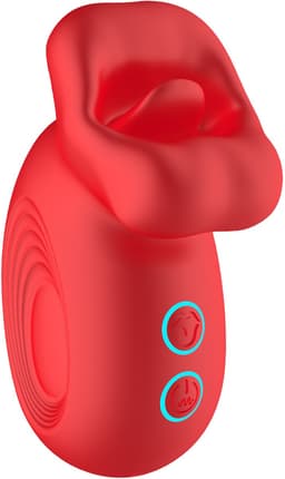 Tongvibrator - Clitoris Zuiger - Vibrator - Bef Vibrator - Clitoris Stimulator - Sex Toys voor vrouwen - 10 standen - Siliconen - Cadeau - Voor haar- Voor hem - Sex speeltje — thumbnail 5
