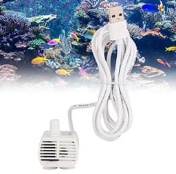 USB 2415 mini waterpomp met micro USB aansluiting, compacte onderwaterpomp voor aquarium en huisdier waterdispenser, duurzaam en eenvoudig te installeren — thumbnail 3