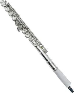 Fluit Reinigingsset - Blaasinstrument Onderhoud - Instrument Schoonmaken - Flexibele Siliconen Staaf - 40 x 5 x 1 cm - Zwart — thumbnail 5