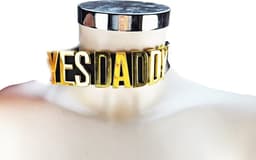 BNDGx® Erotische halsband - BDSM erotische rollenspel Yes Daddy — thumbnail 1