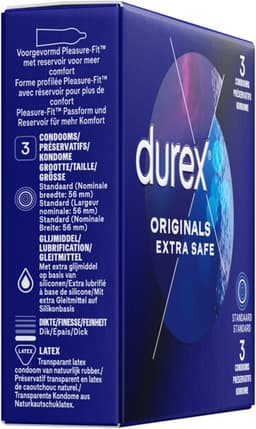 Durex Condooms Extra Safe - 2 x 3 stuks - Voordeelverpakking — thumbnail 5