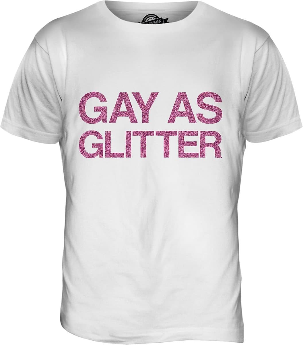 Glitter T-Shirt Heren - Opvallend Disco Shirt met Strass Steentjes — afbeelding 1