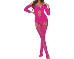 Sexy Bodysuit en Bodystocking voor Vrouwen - Visnet Nachtkleding